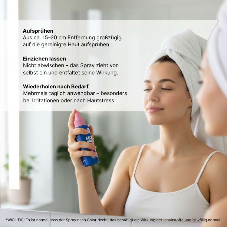 Hypochlorous Acid 0.04% Spray